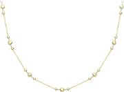 9ct Yellow Gold Multi Circle Chain Necklace Cn563 17