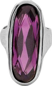 'mombasa' Purple Swarovski Ring Ani0532mormtl0l