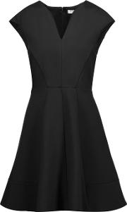 Stretch Jersey Mini Dress Black