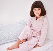 Pink Gingham Flannel Pyjamas 1 12yrs 