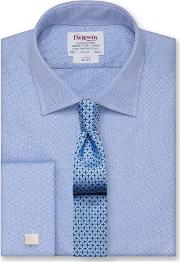 Slim Fit Royal Blue Oxford Shirt 
