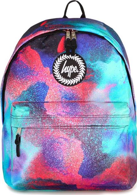 hype spray paint backpack