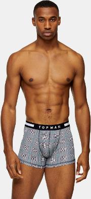 Prince Of Wales Check Trunks 3 Pack