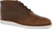 's Brown Leather Chukka Boots