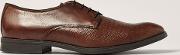 Morty Brown Leather Derby Shoes