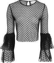 Womens Loon Crop Top By Lace & Beads 