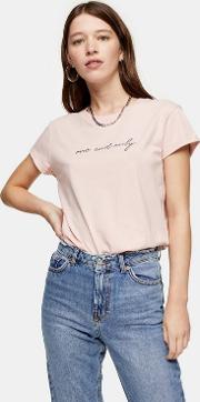 Petite Pink One And Only T Shirt