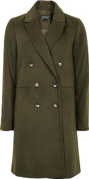 Womens Double Breasted Coat