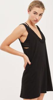 Womens Knot Detail Tunic Cover Up