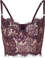 womens lacey bralet