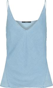 Lucy Chambray Camisole Top In Graceful 