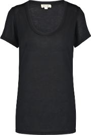 Perfect Scoop T Shirt In Black 