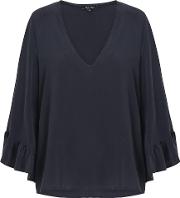 Clapton Blouse In Navy 
