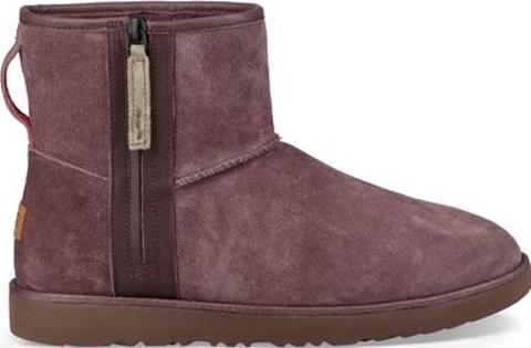 Ugg Classic Mini Zip Waterproof Mens Boots Cordovan 10 Obsessory