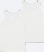 Babies Toddler Airism Mesh Vest Top Two Pack 