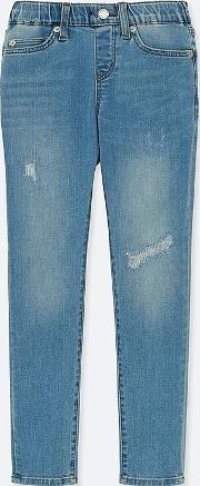 Boys Ultra Stretch Denim Relaxed Trousers 