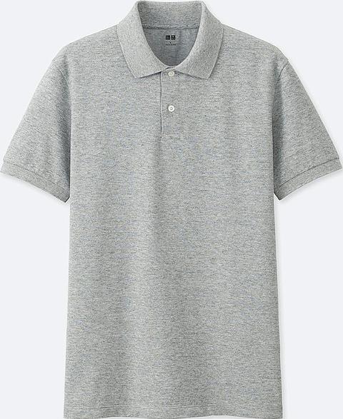 uniqlo dry pique polo shirt
