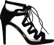 Lucy Lace Up Ladies Heels