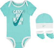 Catch Me If You Can 3 Piece Outfit Unisex Babies