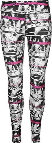 Swan Printed Tights Ladies