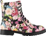 Ladies Floral Boots