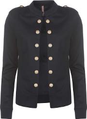 Rock And Rags Button Ponte Jacket 