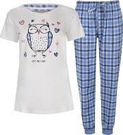 Short Sleeve Pyjama Set Ladies