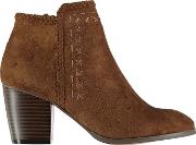 Stitched Ankle Boots