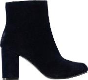 Velvet Heeled Boots