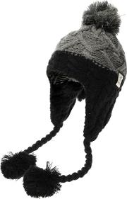 Cable Trapper Hat Mens