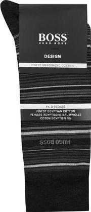 Multi Stripe Mercerised Cotton Socks
