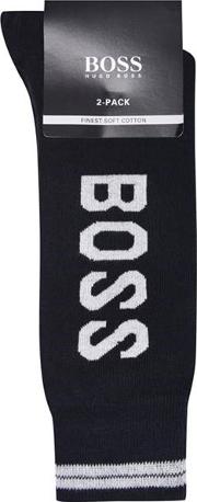Two Pack Logo Socks