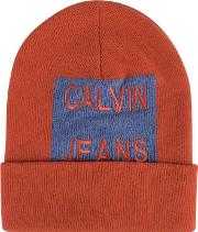 Large Patch Logo Beanie Hat