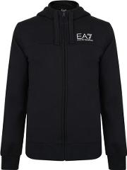 Large Logo Zip Hooded Sweatshirt
