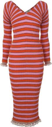 Stripe Knitted Dress