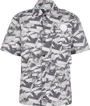 Arrows Pattern Short Sleeve Shirt