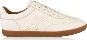 Cadoc Leather Trainers