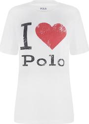 Heart Polo T Shirt