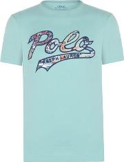 Polo Print T Shirt