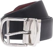Reverse Leather Belt