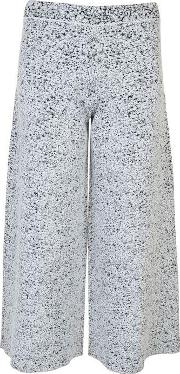Henriet Cropped Jacquard Trousers