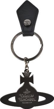 Vivienne Westwood Hammered Orb Key Ring 
