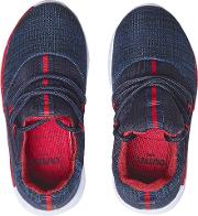 Boys Navy Mesh Sports Trainers 5 12 Years 