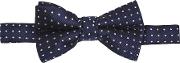Boys Navy Spotted Bow Tie 18 Months 6 Years 