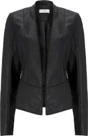 Petite Black Biker Jacket