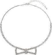 Sparkle Bow Choker 