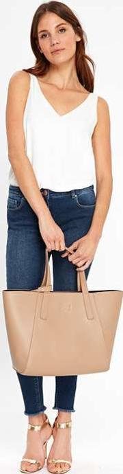 Taupe Shopper Bag 
