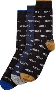 Farrell Branded Sock 3 Pack