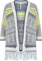 Zita Jacquard Knit Kimono
